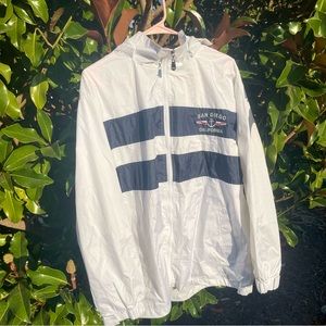 San Diego Lightweight Windbreaker Beach Jacket.